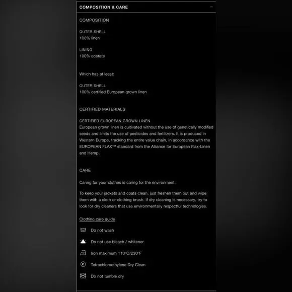 NWT ZARA LINEN BLAZER - Picture 5 of 9